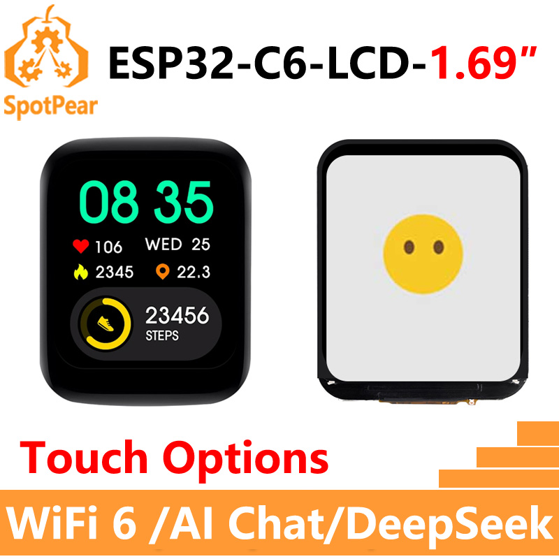 Waveshare Esp32 - Waveshare ESP32-C6 Opzione LCD touch da
