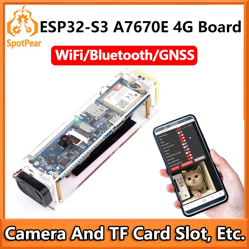 Lolin S3 - Scheda di sviluppo Waveshare ESP32-S3 A7670E
