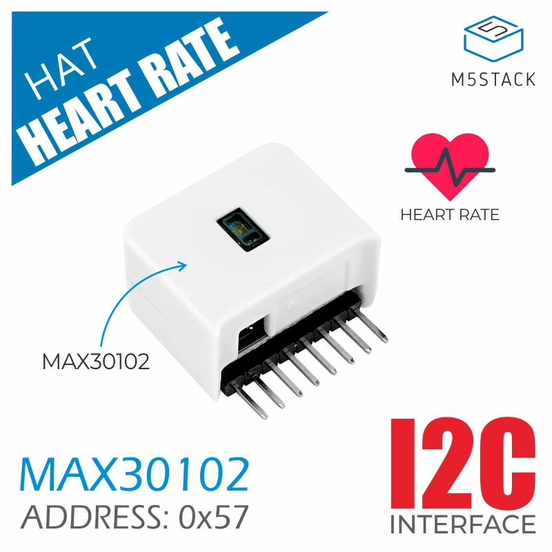 M5Stickc - M5StickC Heart Rate Hat Ufficiale M5Stack