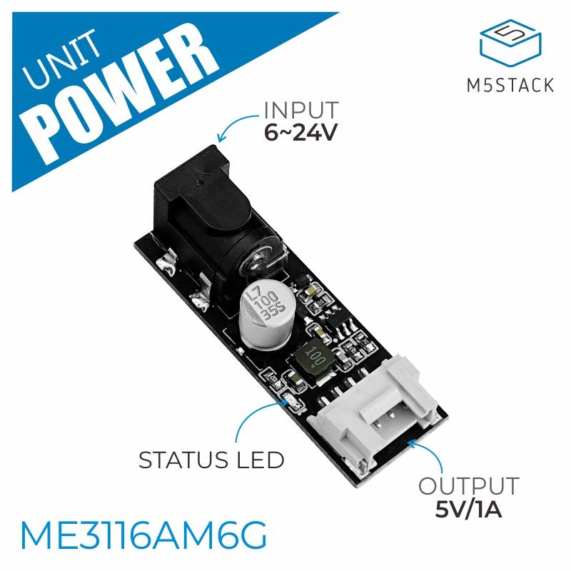 M5Stack - Unità convertitore buck ufficiale da 5