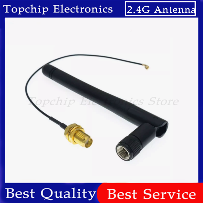 Devkitc - Antenna WiFi 2.4GHz 3dBi 2.4g RP-SMA