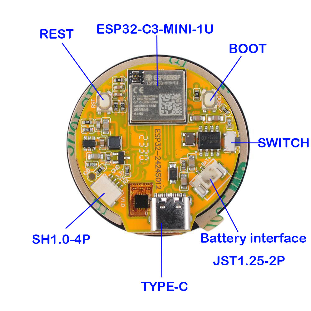 Display ESP32 da 1,28 pollici  - Doit Esp32 recensione e prezzo
