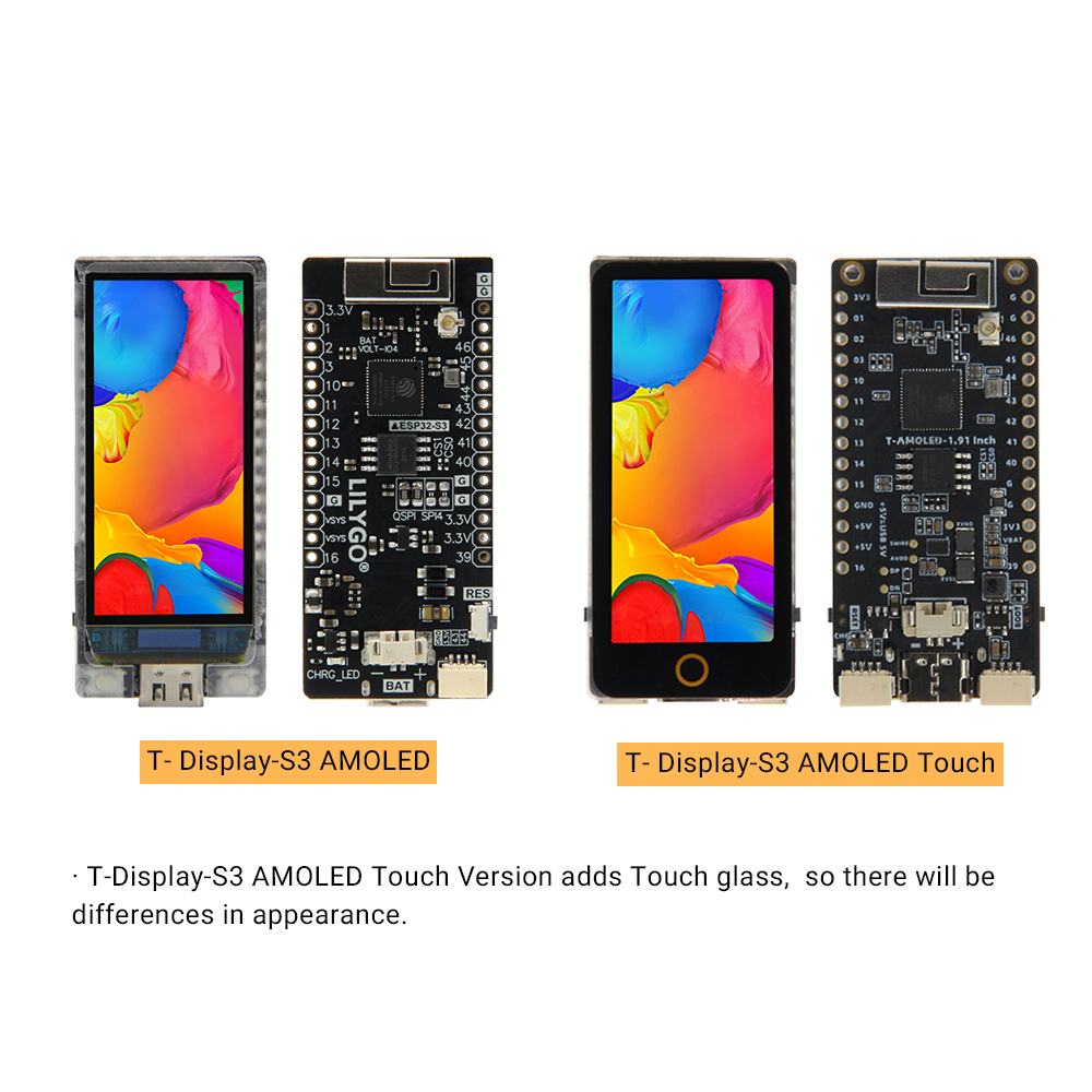 TTGO T-Display-S3 AMOLED ESP32 - Ttgo Tdisplay recensione e prezzo