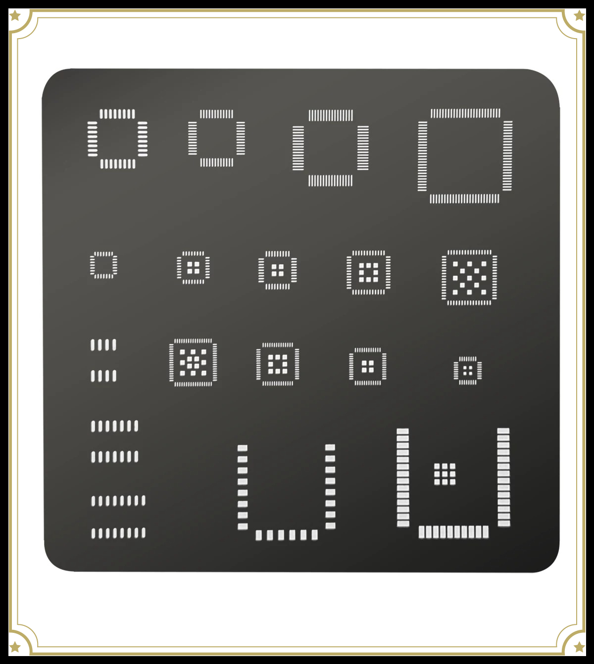 Stencil Universale per IC QFP  - Doit Esp32 recensione e prezzo