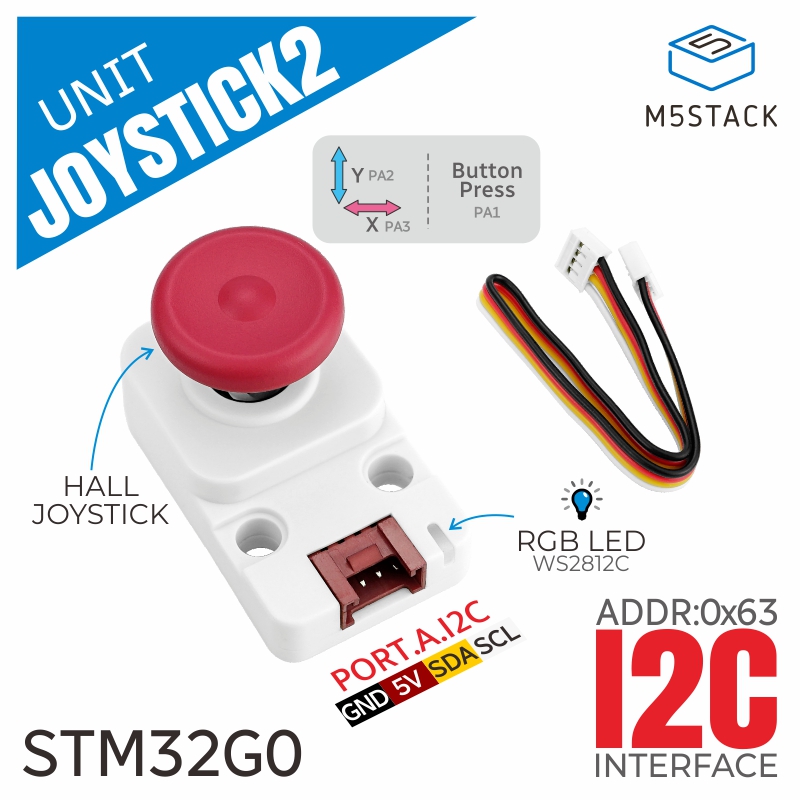 Joystick I2c ufficiale M5Stack - M5Stack Core2 recensione e prezzo