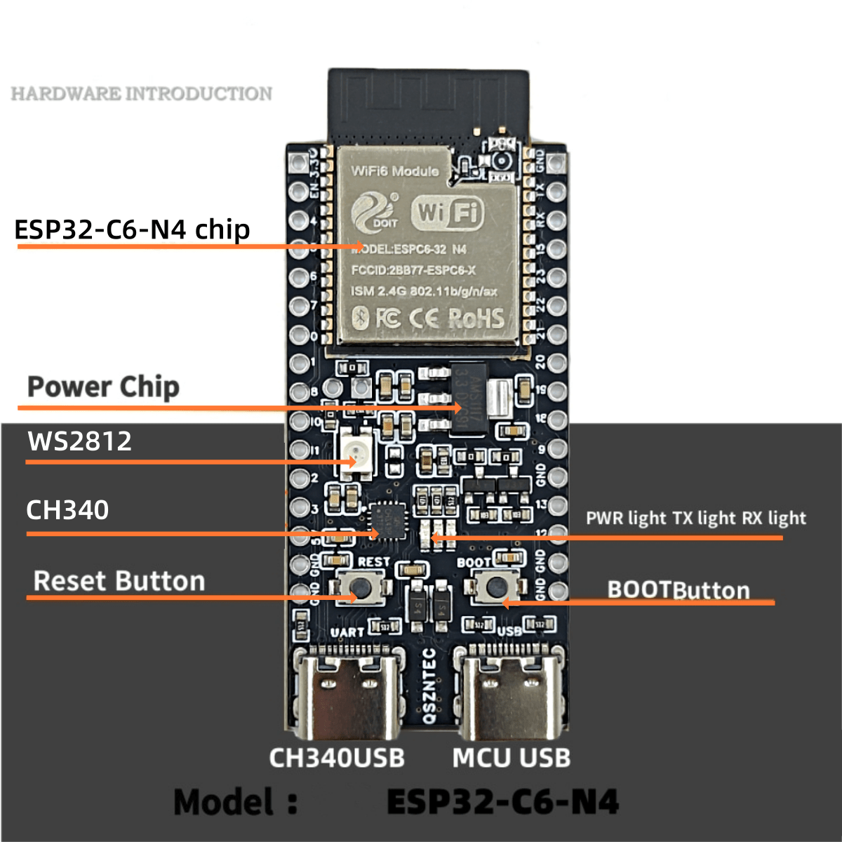 ESP32-C6-DevKitC-1 Scheda cent - Devkitc recensione e prezzo