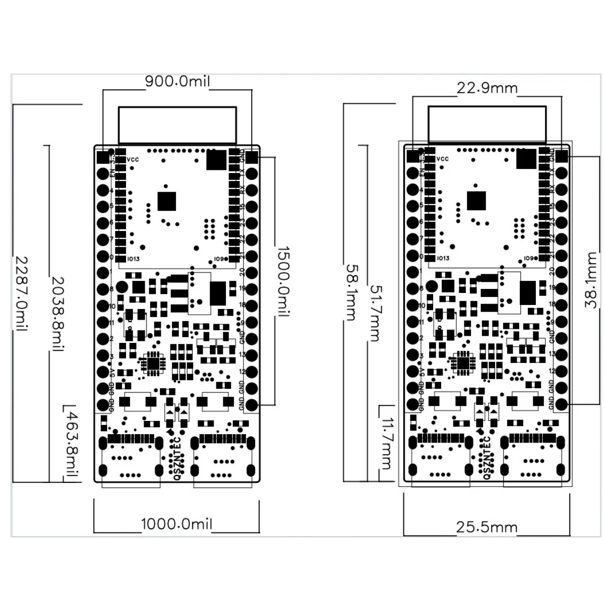ESP32-C6-DevKitC-1 Scheda cent - Devkitc recensione e prezzo