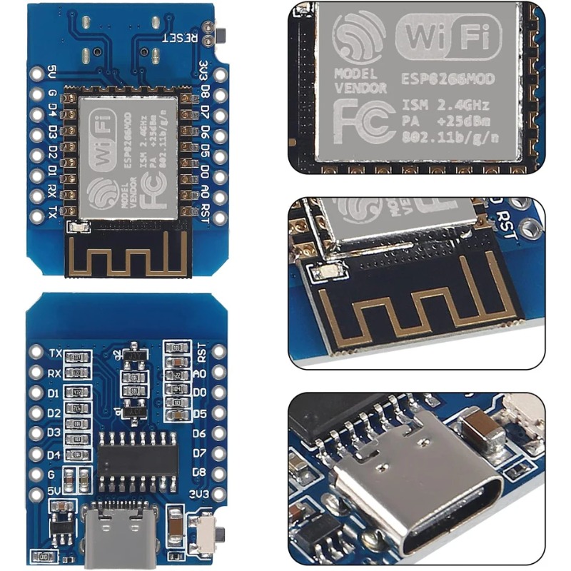 ESP8266 ESP-12F MINI D1 NodeMC - Nodemcuv2 recensione e prezzo