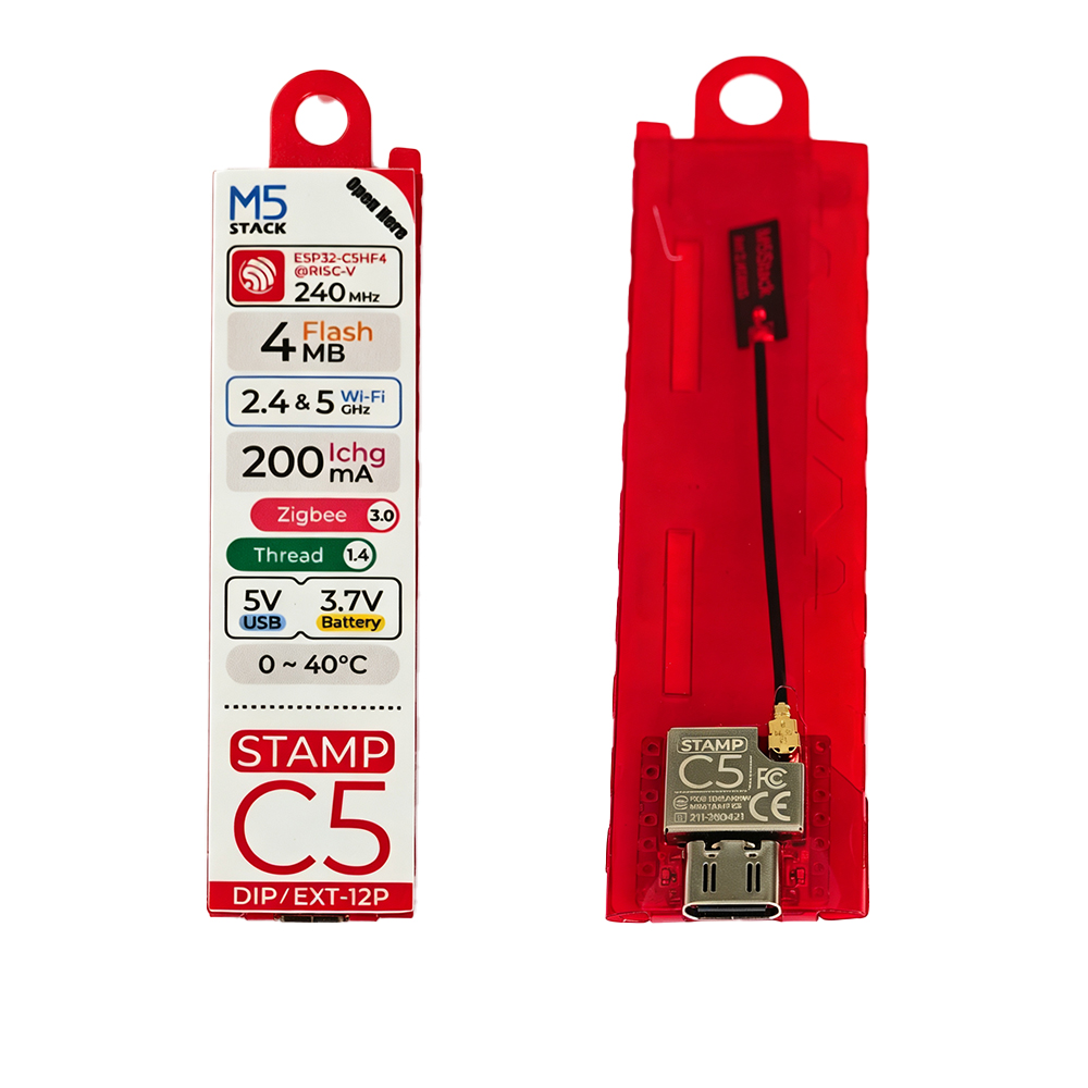 M5Stack Stamp‑C5 DIP ESP32‑C5H - Doit Esp32 recensione e prezzo