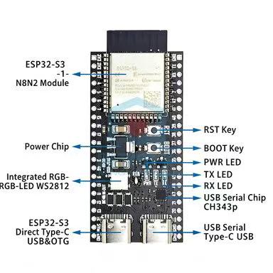 Scheda Core ESP32-S3 N8R2 Comp - Esp32 S3 Devkitc 1 recensione e prezzo