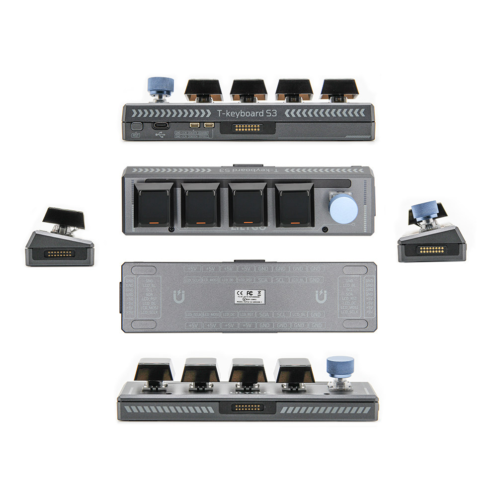 LILYGO T-Keyboard-S3-Pro Sched - Lolin S3 recensione e prezzo